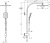 Душевая стойка VitrA Shine Square A45699EXP Душевая стойка VitrA Shine Square A45699EXP