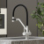 Смеситель для кухни Sancos Dora SC4003GR, белый гранит Смеситель для кухни Sancos Dora SC4003GR, белый гранит