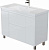 Тумба с раковиной Aquanet Nova Lite 2.0 110 напольная, белый глянец