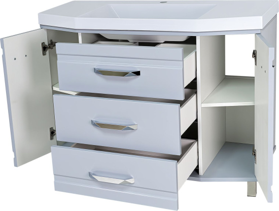 Мебель для ванной Misty Терра 110 серая