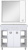 Мебель для ванной Misty Мия 90 Мебель для ванной Misty Мия 90