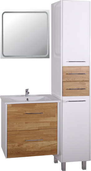 Тумба с раковиной ASB-Woodline Оскар 65