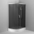 Душевой уголок Am.Pm Like W83G-302U120CG64 120x80 профиль матовый хром, стекло тонированное Душевой уголок Am.Pm Like W83G-302U120CG64 120x80 профиль матовый хром, стекло тонированное