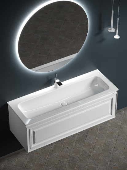 Тумба с раковиной Sancos Very 120 Bianco VR120W