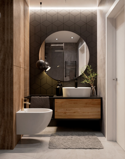 Смеситель для биде AQUAme Siena AQM6216GG