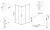 Душевой уголок Veconi Rovigo RV-14 120x90 Душевой уголок Veconi Rovigo RV-14 120x90
