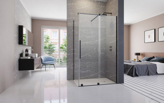 Душевой уголок Radaway Furo Black KDJ 110x80 R