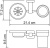Стакан Wasserkraft Lippe K-6526 с мыльницей Стакан Wasserkraft Lippe K-6526 с мыльницей