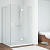 Душевой уголок Vegas Glass AFA-F 120*100 01 01 R профиль белый, стекло прозрачное