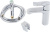 Смеситель для раковины Hansgrohe Metris 31285000 с гигиеническим душем