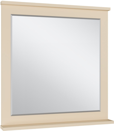 Зеркало Misty Марта 80 бежевое, с полкой