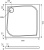 Поддон для душа Good Door Квадро 90x90