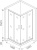 Душевой уголок Good Door Latte CR-100-C-WE 100x100 Душевой уголок Good Door Latte CR-100-C-WE 100x100