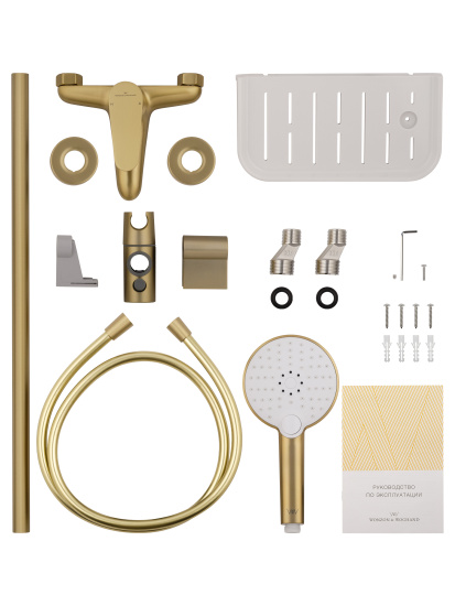 Смеситель для ванны Wonzon & Woghand Alfa WW-AE3201-BG