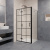 Душевой уголок RGW Passage PA-77B L (1210-1240)х1000х1950 профиль черный, стекло прозрачное Душевой уголок RGW Passage PA-77B L (1210-1240)х1000х1950 профиль черный, стекло прозрачное