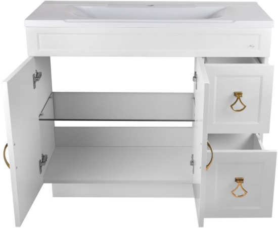 Мебель для ванной Misty Амбра 100 2 двери, 2 ящика