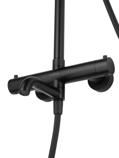 Душевая стойка Wonzon & Woghand Stick WW-88739903-MB с термостатом