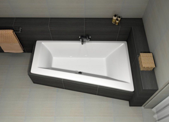 Акриловая ванна Excellent Sfera 170x100 см R с гидромассажем