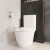 Унитаз-компакт VitrA Sento Open-Back 9830B003-7204 с сидением Унитаз-компакт VitrA Sento Open-Back 9830B003-7204 с сидением