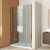 Душевая дверь в нишу GuteWetter Trend Door GK-863P левая 188 см стекло бесцветное Two, профиль хром