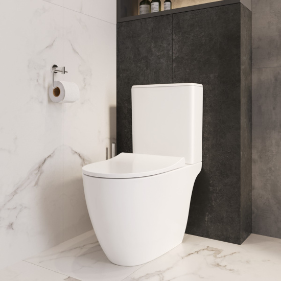 Унитаз-компакт VitrA Sento Open-Back 9830B003-7204 с сидением