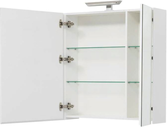 Зеркало-шкаф Aquanet Йорк 85 белый