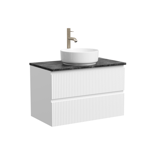 Тумба с раковиной Sancos Snob R 80 Bianco SNR80W, подвесная