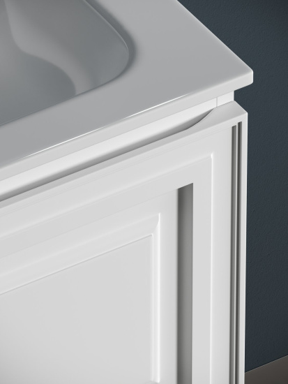 Тумба с раковиной Sancos Very 100 Bianco левая, VR100LW