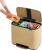 Мусорное ведро Brabantia Bo Pedal Bin 121548 23 + 11 л