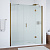 Душевая дверь в нишу Vegas Glass  AFP-F TUR NOVO h1890 200 05 Moru R, профиль бронза, стекло Moru