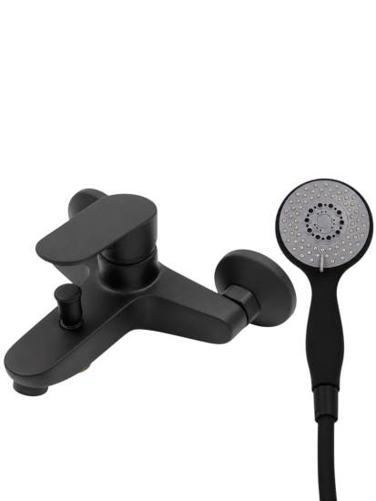Смеситель для ванны Fiore Kevon Black Matt 81NN8150, черный