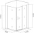 Душевой уголок Good Door Latte WTW+SP-C-WE 110x80 Душевой уголок Good Door Latte WTW+SP-C-WE 110x80