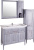 Мебель для ванной ASB-Woodline Гранда 105 серая Мебель для ванной ASB-Woodline Гранда 105 серая
