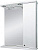 Зеркало-шкаф Misty Астра 55 с подсветкой, белый R