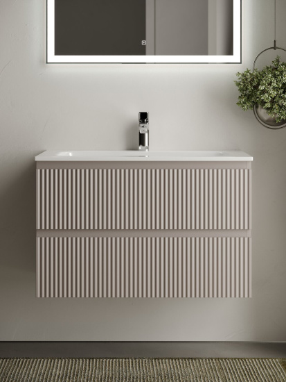Тумба с раковиной Sancos Snob R 70 Doha Soft SNR70SM, подвесная