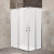 Душевой уголок BelBagno Unique AH-2-100/115-75/90-M-Cr стекло матовое Душевой уголок BelBagno Unique AH-2-100/115-75/90-M-Cr стекло матовое
