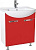 Тумба под раковину Bellezza Альфа 65 красная
