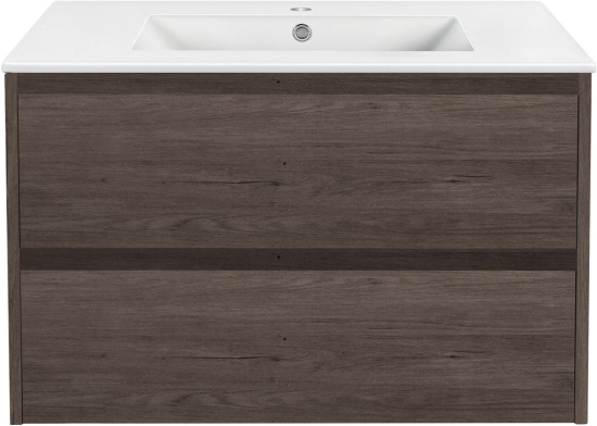 Мебель для ванной Vincea Gio 80 темный дуб