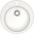 Мойка кухонная ZETT lab. T006Q001 белый лёд