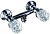 Смеситель для душа Boheme Crystal 274-CRST