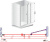 Душевая дверь в нишу Cezares Elena W B11 30/70 P Cr L Душевая дверь в нишу Cezares Elena W B11 30/70 P Cr L