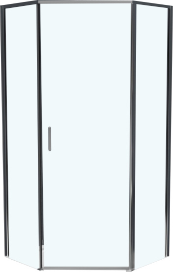 Душевой уголок BelBagno Uno 195 P 1 90 C Cr стекло прозрачное