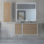 Мебель для ванной Cezares Bellagio 106 rovere tabacco
