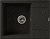 Мойка кухонная Florentina Липси 650 черный