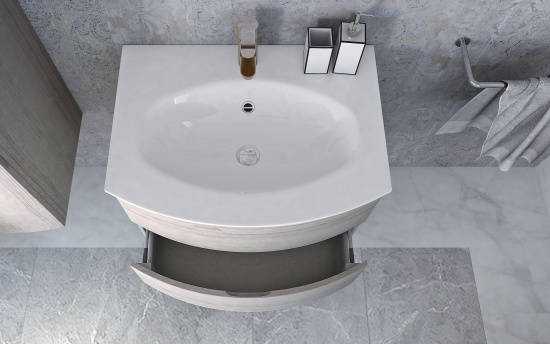 Мебель для ванной Cezares Vague 70 rovere sbiancato