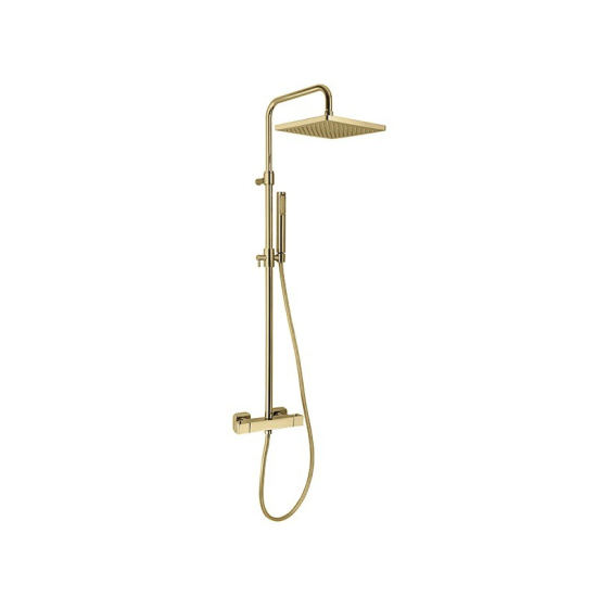 Душевая стойка Webert Pegaso PE980507794METAL золото матовое
