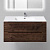 Тумба с раковиной BelBagno Etna 100 rovere moro