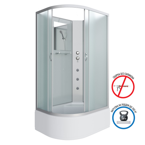 Душевая кабина Niagara Classic NG-2310-14RBKG