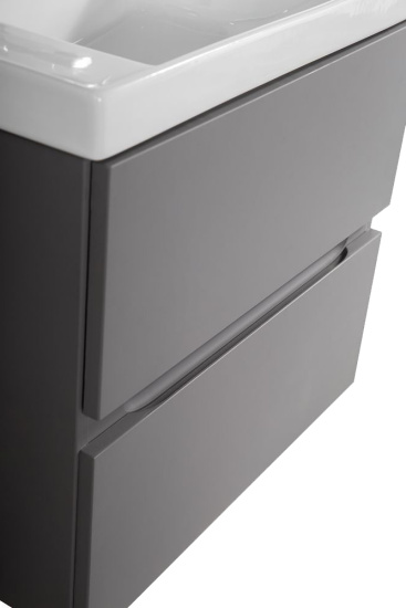 Мебель для ванной Art&Max Techno 90 подвесная, смоки софт