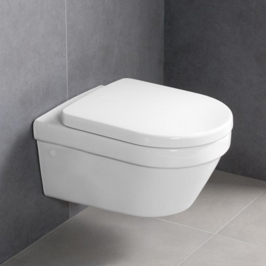 Унитаз подвесной Villeroy & Boch Architectura 4694HR01 сиденье c микролифтом